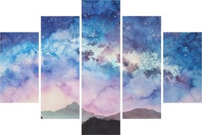 Kép - Milky Way, akvarell (150x105 cm)