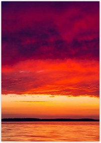 Poszterek 70x100 Naplemente Felhők