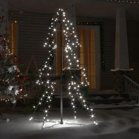 160 LED-es beltéri/kültéri kúp alakú karácsonyfa 78 x 120 cm