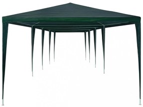 zöld PE rendezvénysátor 3 x 12 m