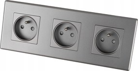 Hármas aljzat Szürke Hármas keret és 3 x Miuun Leo aljzat szett