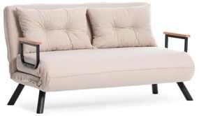 2 személyes kanapéágy Homoko v2 2-Seater - Krém