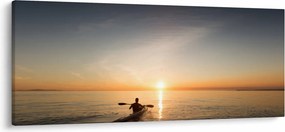 Kép - kajak a tengeren (120x50 cm)