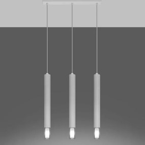 Sollux SL.0959 - Csillár zsinóron VIZIER 3xG9/40W/230V fehér