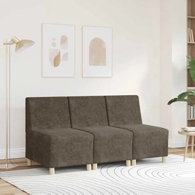 sötétszürke művelúr kanapéfotel 55 cm