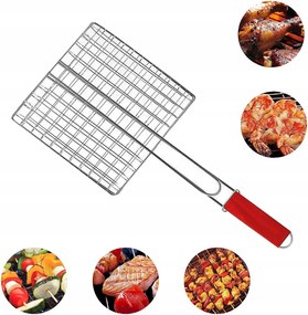 Tadar Bbq kerti tűzrakó grillrács Halakhoz