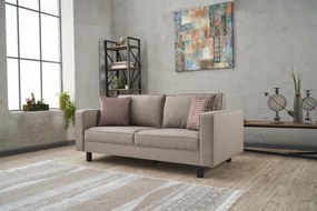 Kétszemélyes kanapé Kale Linen - Krém
