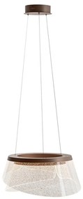 ITALUX PND-59178-47W-3K FOREN Modern Led Függesztett Lámpa Barna LED IP20
