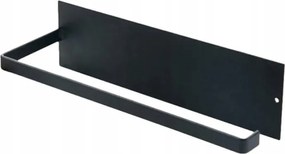 Konyhai Törölköző Tartó Loft Öntapadós Acél Erős Konyha Fekete