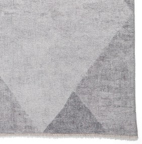 Világosszürke mosható pamutkeverék szőnyeg 122x170 cm Whisper – Think Rugs