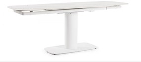 PLATERA design bővíthető kerámia étkezőasztal - 140-200cm - fehér