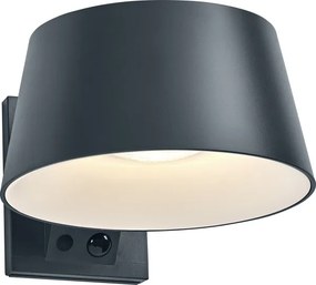 Osram - LED napelemes fali lámpa ENDURA STYLE LED/10,1W/4,2V 2000 mAh IP54 antracit