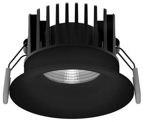 NOVALUCE-9232120 BLADE Fekete Színű Kültéri Mennyezetbe Építhető Lámpa LED 12W IP65