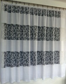 Mg Függöny jacquard 619/80 Fehér 400X160 M szalaggal