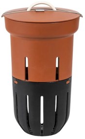 Terrakotta színű komposztáló – Plastia