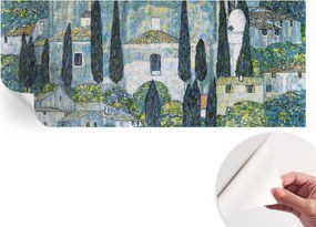 Modern öntapadós fotótapéta Mosható ciprus házak 250x104 cm