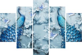 Pávák képe (150x105 cm)