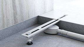 Lineáris lefolyó Rea Neo Ultra Slim Pro Nickel Brush INOX 60