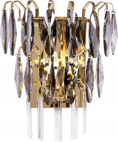 Fali Lámpa Glamour Kristály Arany