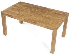 Tömör Tölgy Étkezőasztal 160×90 cm. DS-H160 DUB