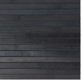 négyszögletű szürke bambusz szőnyeg 60 x 500 cm