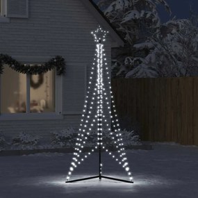 hideg fehér LED karácsonyfa 483 LED 240 cm