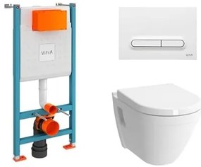 Fali wc szett Vitra S50 könnyűszerkezetes falakba / falsík előtti SIKOVSW4