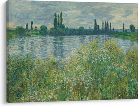 Kép - Claude Monet, Banks of the Seine, reprodukciók (70x50 cm)