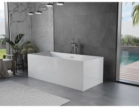 Mexen Vigo, szabadon álló kád 178,5 x 80 cm, fehér, grafit túlfolyó, 51251788000-66