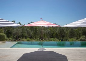 Fatboy "Stripesol" napernyő, napernyő alappal, 7 változat - Fatboy® Szín: sötétkék