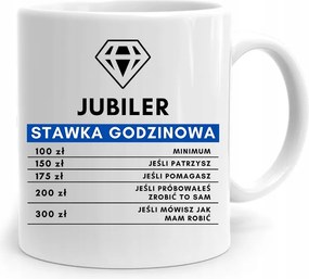 Ékszerésznek Ajándék Bögre Óradíj Nyomtatott Fényképpel