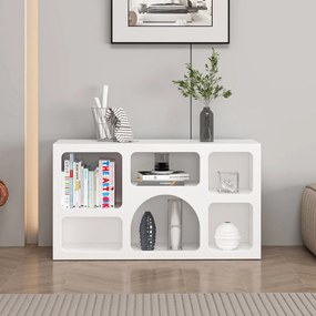 Bohem könyvespolc, fehér, 50 cm – TR506MNR1553