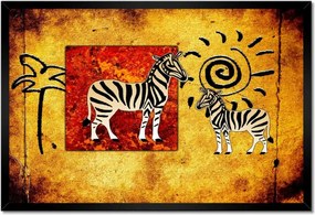 Poszterek keretben 60x40 Zebrák gyűjtése