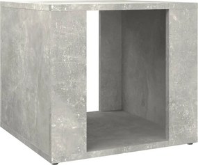 vidaXL betonszürke szerelt fa éjjeliszekrény 41 x 40 x 36 cm
