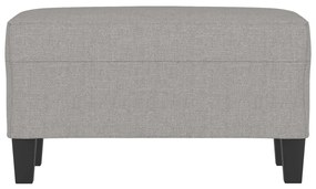 vidaXL világosszürke szövet pad 70 x 35 x 41 cm