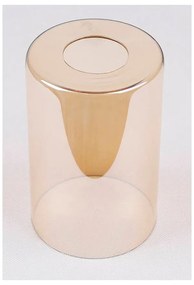 Fekete függőlámpa üveg búrával 10x34 cm Bistro – Candellux Lighting