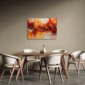 Üveg kép - Absztrakció (70x50 cm)