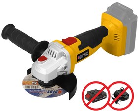 Akkus sarokcsiszoló 20V, 115mm ASIST AE3U20A, AKU GANG sorozat!