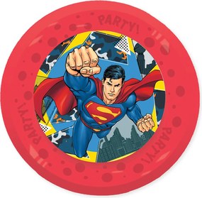 Superman Krypton micro prémium műanyag lapostányér 4 db-os szett 21 cm