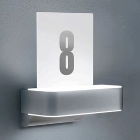 STEINEL 065713 - LED Házszám érzékelővel L820 LED/12,5W/230V IP44