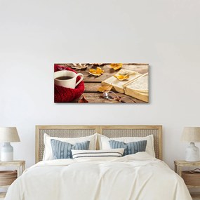 Kép - Őszi csésze tea (120x50 cm)