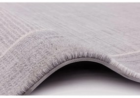 Szürke gyapjú szőnyeg 133x180 cm Linea – Agnella