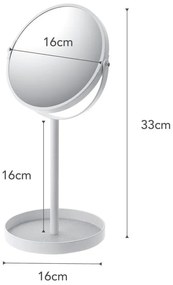 Kozmetikai tükör ø 17,5 cm Tower – YAMAZAKI