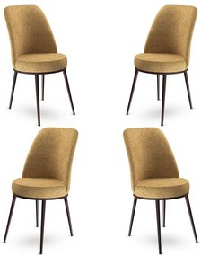 Dexa Cappuccino és Brown étkezőszék szett, 4 db, 4 db