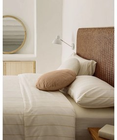 Barna bőr ágytámla 163x60 cm Natesa – Kave Home