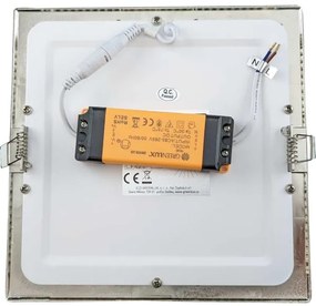 VEGA LED 18W 230V 3800K fürdőszobai mennyezeti lámpa IP44 22,5 cm