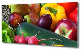 Fali üvegkép Gyümölcsök és zöldségek osh-80504803