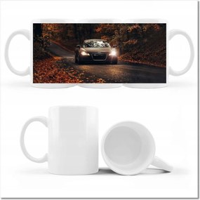 Audi nyomott mintás bögre Őszi tájkép