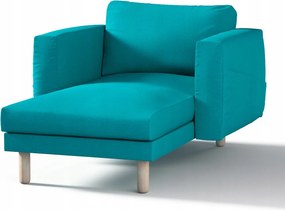 Dekoria Norsborg sezlonhuzat Ikea karfával kék