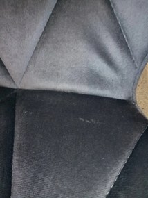 AKCIÓ Szürke irodai szék AVOLA VELVET II. osztály